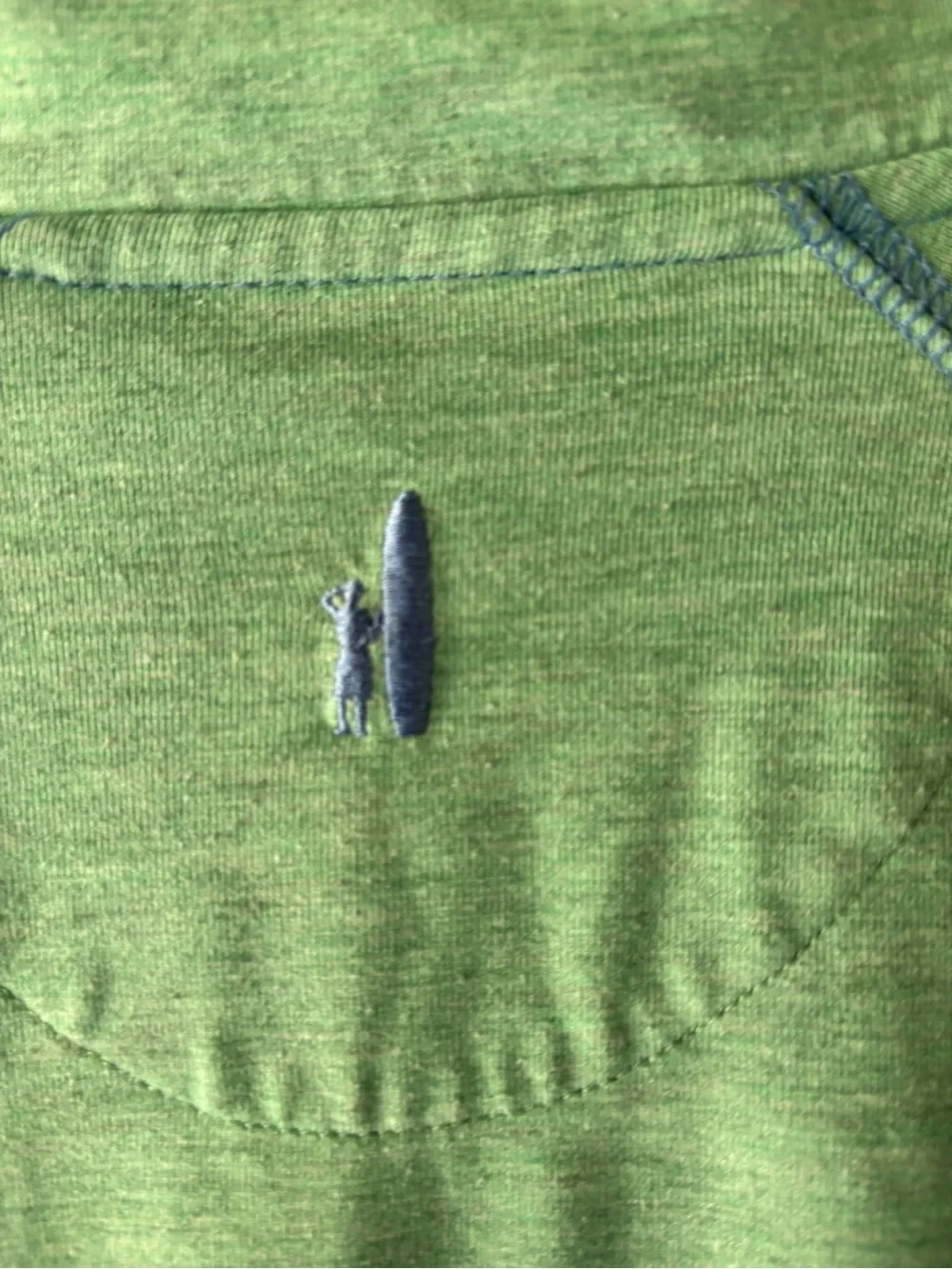 johnnie-O Cisco Brewers Nantucket Mint Green Long-Sleeve Quarter-Zip Rash Guard